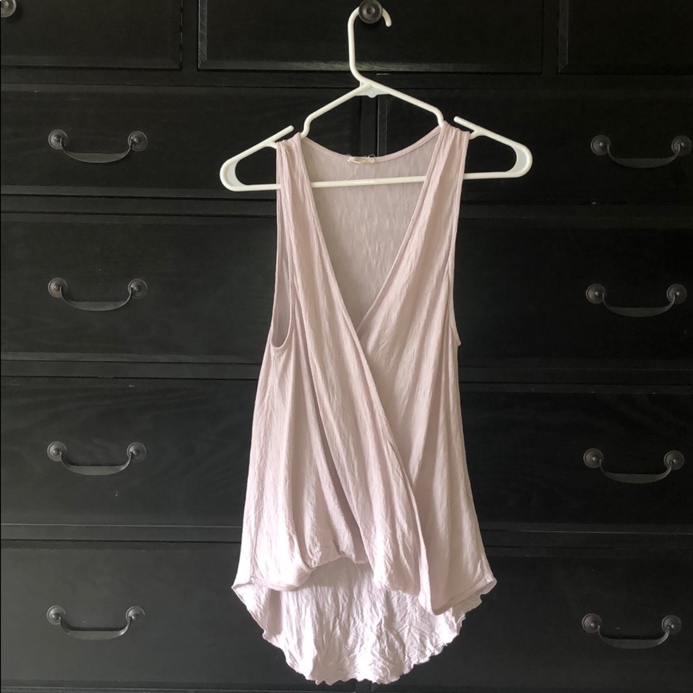 Silence and Noise Lilac Top